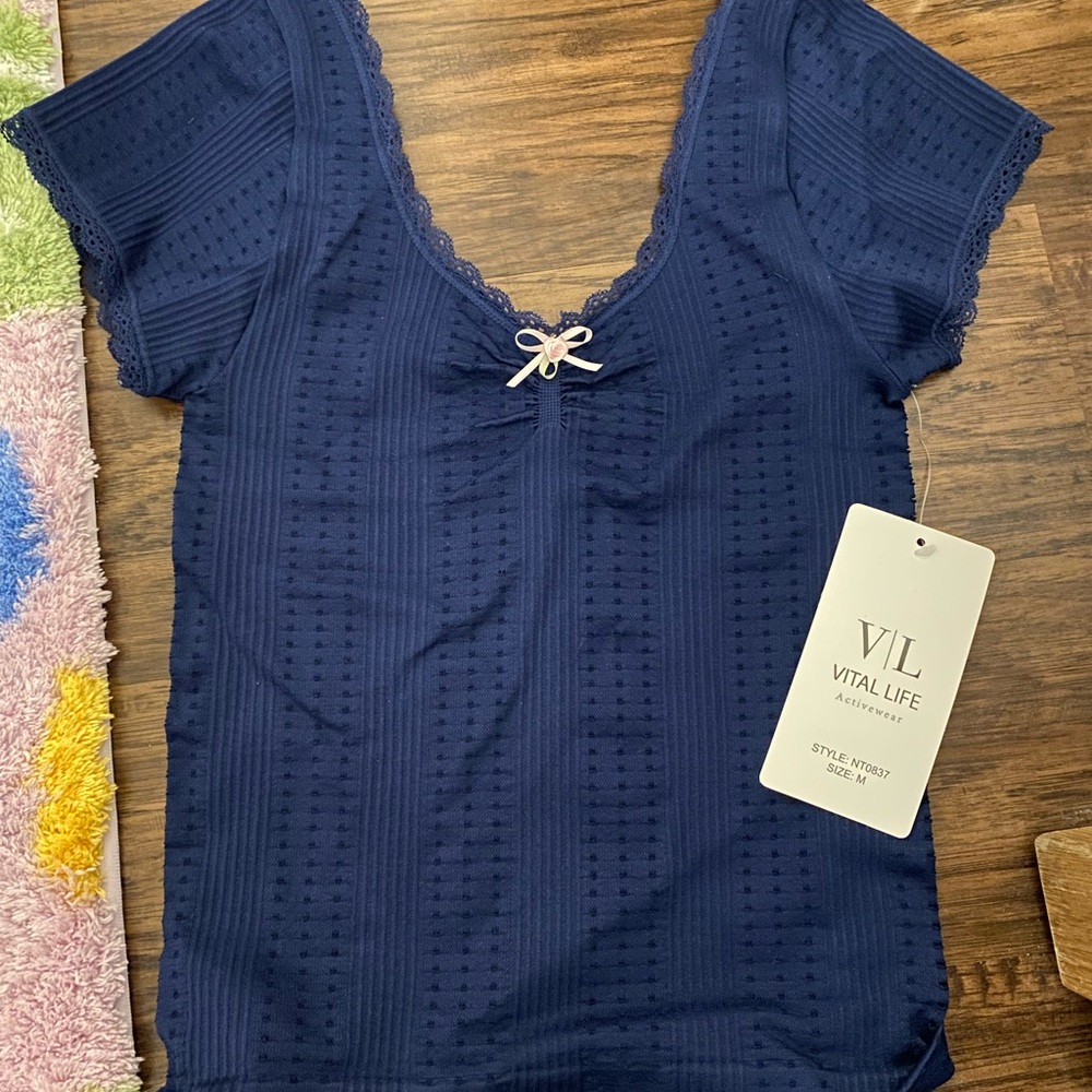 Women's Navy Top